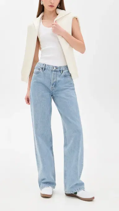 STILL HERE Everyday Jeans in Vintage Blue Vintage Blue | Thumbnail 5