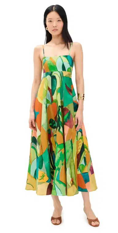 ALÉMAIS Mokshini Linen Sundress Multi | Thumbnail 1