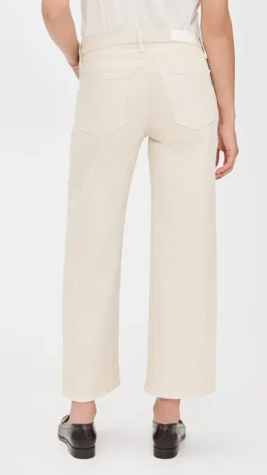 RE/DONE Mid Rise Wide Leg Crop Jeans | Thumbnail 3