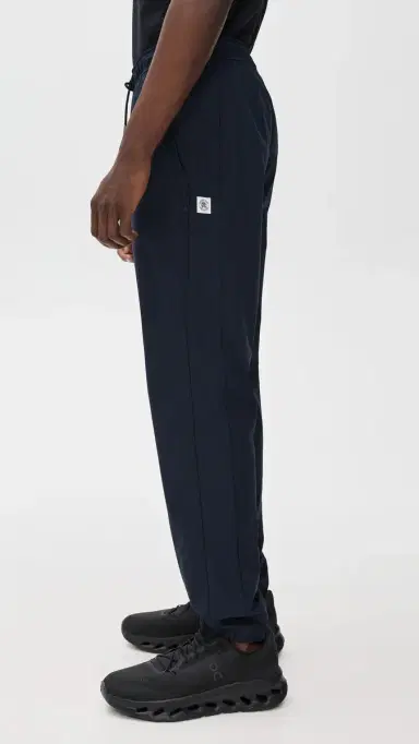 REIGNING CHAMP Stretch Warp Knit Coach's Standard Joggers Navy | Thumbnail 4 REIGNING CHAMP Stretch Warp Knit Coach's Standard Joggers Navy | Thumbnail 4