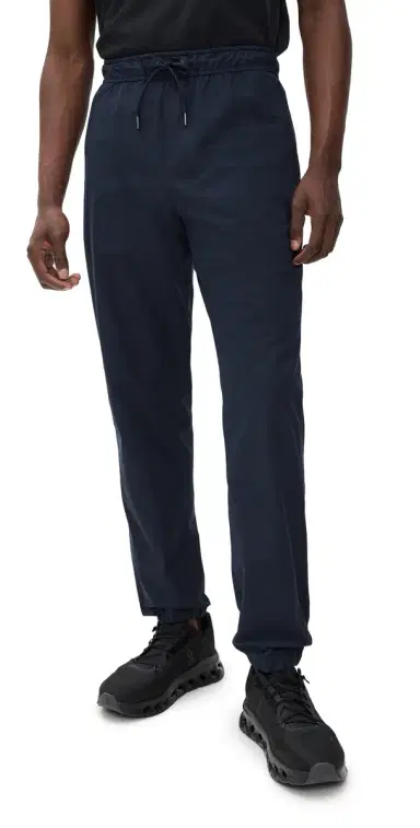 REIGNING CHAMP Stretch Warp Knit Coach's Standard Joggers Navy | Thumbnail 1 REIGNING CHAMP Stretch Warp Knit Coach's Standard Joggers Navy | Thumbnail 1