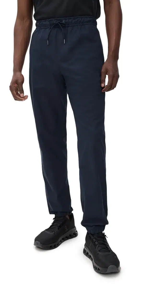 tretch Warp Knit Coach's tandard Joggers Navy