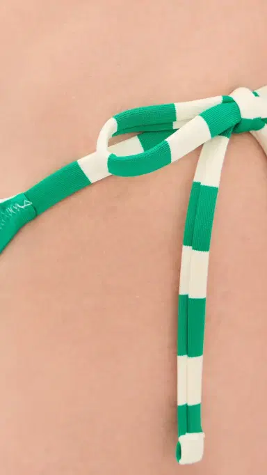 Lemlem Rekka String Bikini Bottoms Chireti Green L | Thumbnail 5