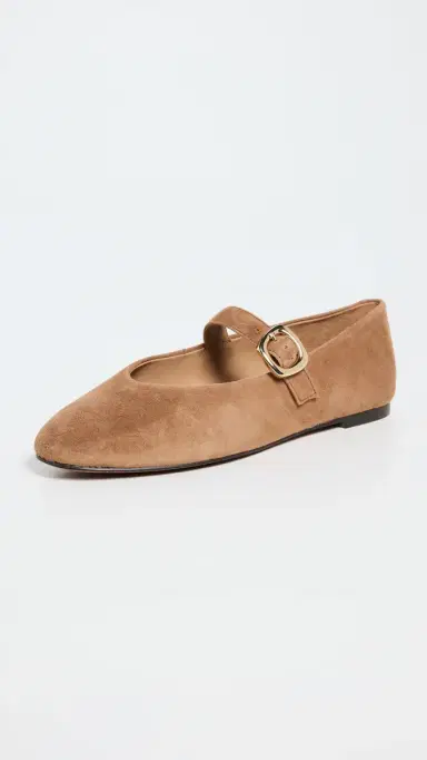 Madewell The Remy Mary Jane Flats: Sculptural Buckle Edition Dried Acorn 7 | Thumbnail 2 Madewell The Remy Mary Jane Flats: Sculptural Buckle Edition Dried Acorn 7 | Thumbnail 2