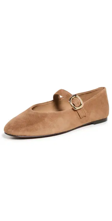 Madewell The Remy Mary Jane Flats: Sculptural Buckle Edition Dried Acorn 7 | Thumbnail 1 Madewell The Remy Mary Jane Flats: Sculptural Buckle Edition Dried Acorn 7 | Thumbnail 1