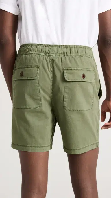 RAILS Cruz Drawstring Shorts 7 pring Olive | Thumbnail 3