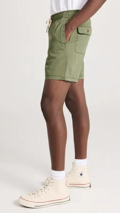 RAILS Cruz Drawstring Shorts 7 pring Olive | Thumbnail 4