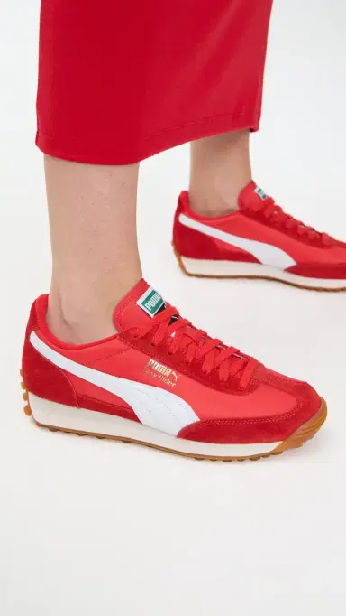 Puma Easy Rider Vintage Sneakers Red/ White M 11 | Thumbnail 3