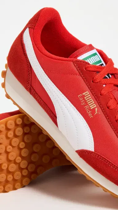 Puma Easy Rider Vintage Sneakers Red/ White M 11 | Thumbnail 6