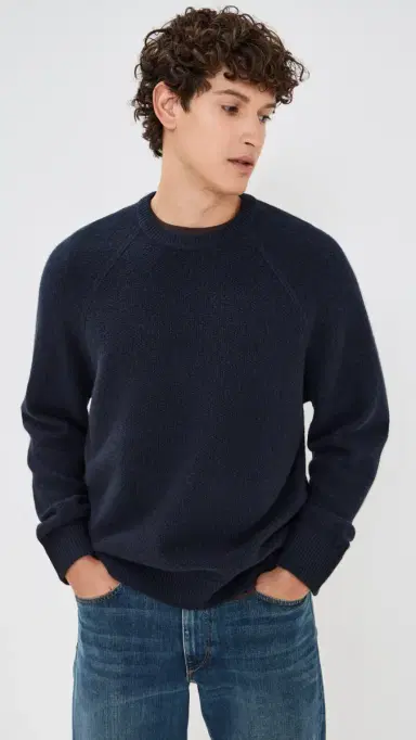 Vince Micro Boucle Crew Coastal | Thumbnail 2