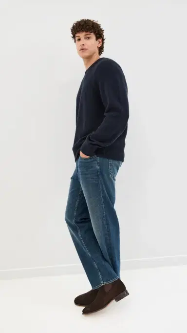 Vince Micro Boucle Crew Coastal | Thumbnail 4