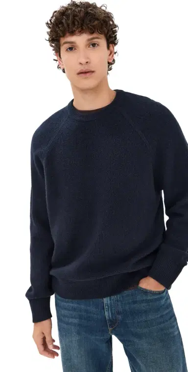 Vince Micro Boucle Crew Coastal | Thumbnail 1