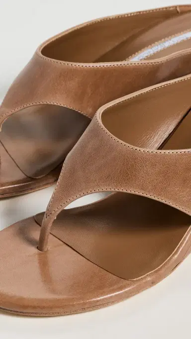 Tony Bianco Swift Wedge Sandals Tan Vintage 9 | Thumbnail 6