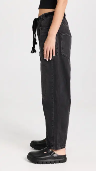Free People Moxie Low Slung Jeans Night Hawk | Thumbnail 4