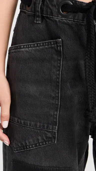 Free People Moxie Low Slung Jeans Night Hawk | Thumbnail 6