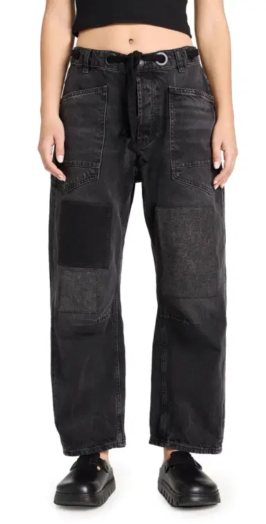 Free People Moxie Low Slung Jeans Night Hawk | Thumbnail 1