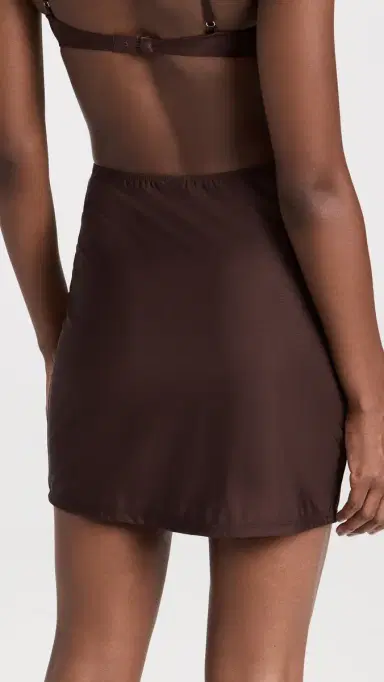 Only Hearts Second Skins Short Half Slip Chocolate | Thumbnail 3