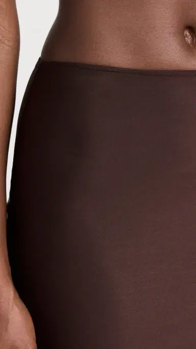 Only Hearts Second Skins Short Half Slip Chocolate | Thumbnail 6