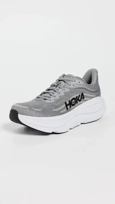 Hoka Bondi 9 Sneakers Galactic Grey/Stellar Grey | Thumbnail 2