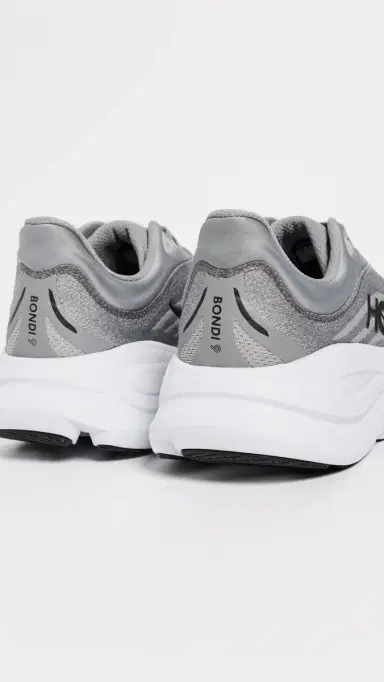 Hoka Bondi 9 Sneakers Galactic Grey/Stellar Grey | Thumbnail 3