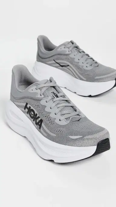 Hoka Bondi 9 Sneakers Galactic Grey/Stellar Grey | Thumbnail 4