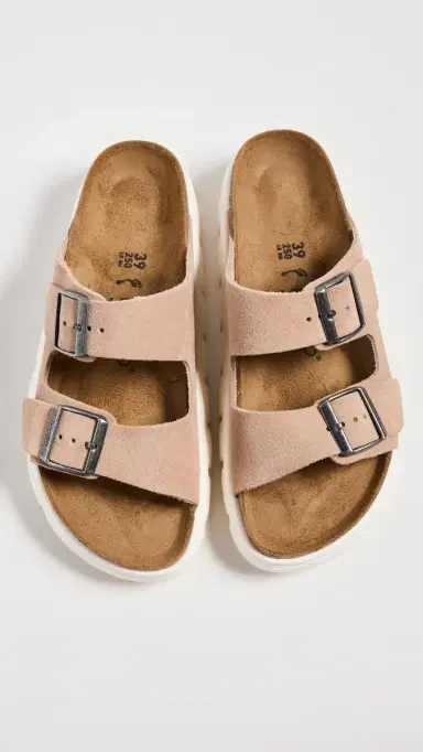 Birkenstock Arizona Chunky Sandals Warm Sand 37 | Thumbnail 2