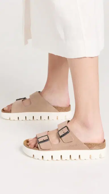 Birkenstock Arizona Chunky Sandals Warm Sand 37 | Thumbnail 3