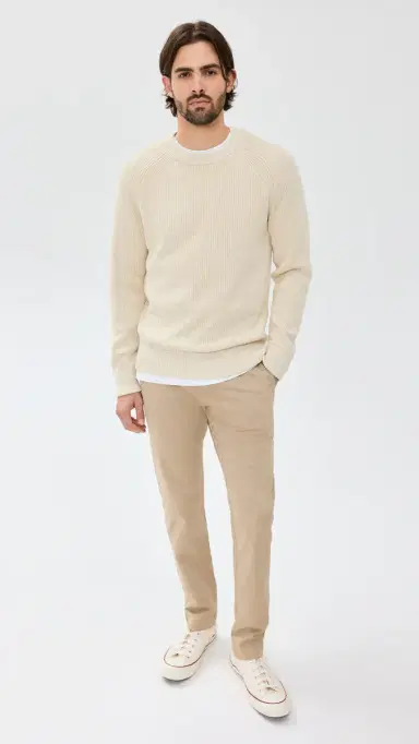 NN07 Theo Tailored Chino Pants Khaki Beige 29 | Thumbnail 5