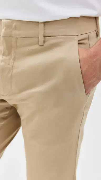 NN07 Theo Tailored Chino Pants Khaki Beige 29 | Thumbnail 6