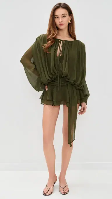 Lioness Elements Mini Dress afari | Thumbnail 2 Lioness Elements Mini Dress afari | Thumbnail 2