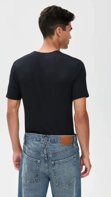 Tommy John Crew Neck tay-Tucked Undershirt 3-Pack Black | Thumbnail 4 Tommy John Crew Neck tay-Tucked Undershirt 3-Pack Black | Thumbnail 4