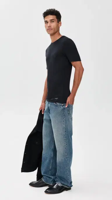 Tommy John Crew Neck tay-Tucked Undershirt 3-Pack Black | Thumbnail 5 Tommy John Crew Neck tay-Tucked Undershirt 3-Pack Black | Thumbnail 5