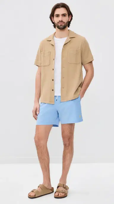 Polo Ralph Lauren Traveler Swim Trunks 6 Austin Blue | Thumbnail 5 Polo Ralph Lauren Traveler Swim Trunks 6 Austin Blue | Thumbnail 5