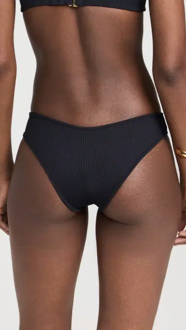 Montce ulu Bikini Bottoms Black Rib | Thumbnail 3