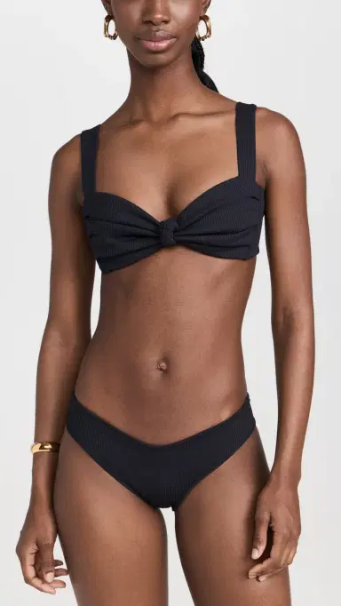 Montce ulu Bikini Bottoms Black Rib | Thumbnail 4