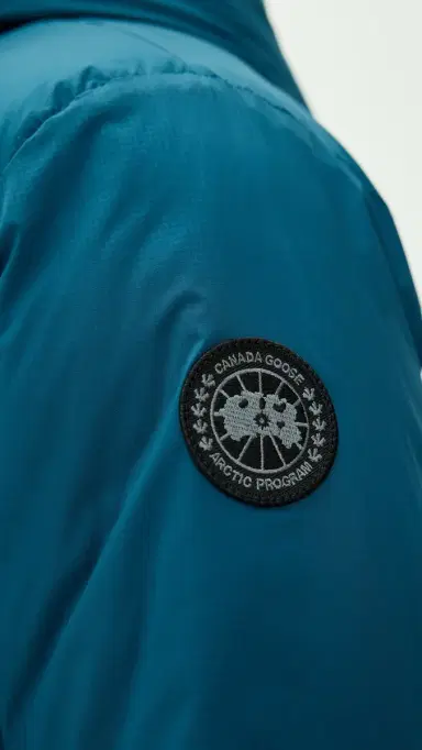 Canada Goose Lodge Black Disc Hooded Jacket Guard Blue | Thumbnail 6 Canada Goose Lodge Black Disc Hooded Jacket Guard Blue | Thumbnail 6