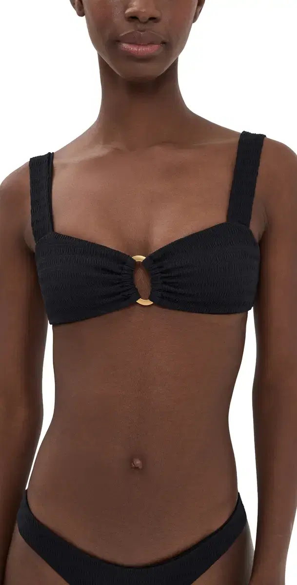 Willow Bikini Top Black