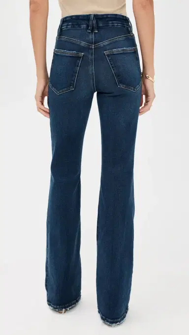GOOD AMERICAN Soft Tech Good Classic Bootcut Jeans indigo511 | Thumbnail 3 GOOD AMERICAN Soft Tech Good Classic Bootcut Jeans indigo511 | Thumbnail 3