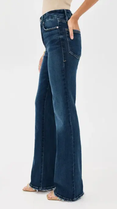 GOOD AMERICAN Soft Tech Good Classic Bootcut Jeans indigo511 | Thumbnail 4 GOOD AMERICAN Soft Tech Good Classic Bootcut Jeans indigo511 | Thumbnail 4