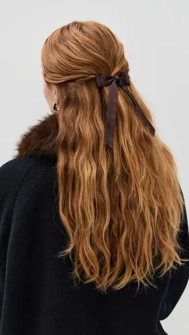 Emi Jay Bow Barrette Fireside One Size | Thumbnail 3