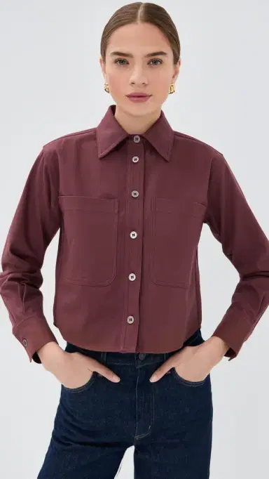 LE BOP Callie Jacket Burgundy M | Thumbnail 2 LE BOP Callie Jacket Burgundy M | Thumbnail 2