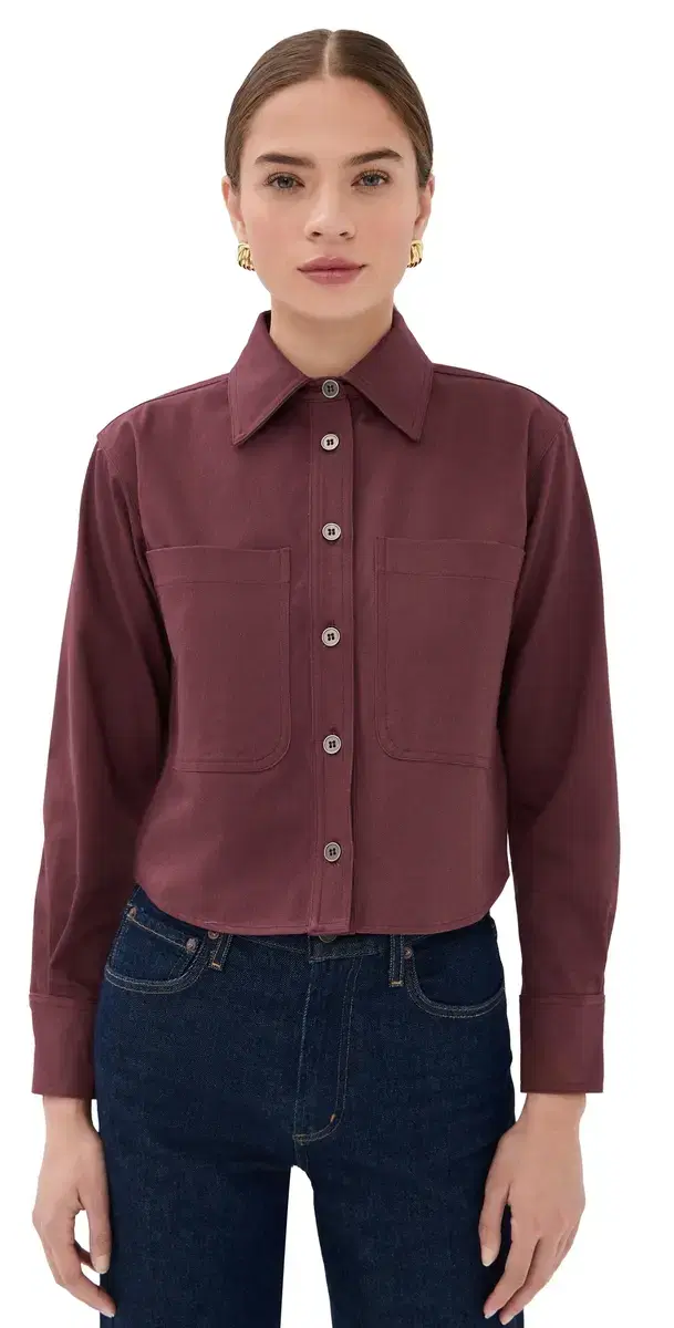 LE BOP Callie Jacket Burgundy