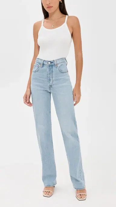 Levi's Ribcage Full Length Jeans | Thumbnail 5 Levi's Ribcage Full Length Jeans | Thumbnail 5