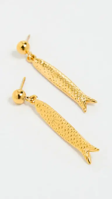 ANNI LU Hippie Fish Earrings | Thumbnail 4