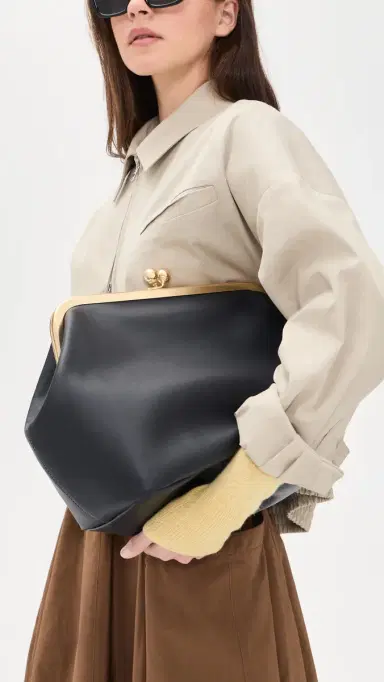 Coach Kisslock Frame Bag 27 Shoulder Bag | Thumbnail 3 Coach Kisslock Frame Bag 27 Shoulder Bag | Thumbnail 3