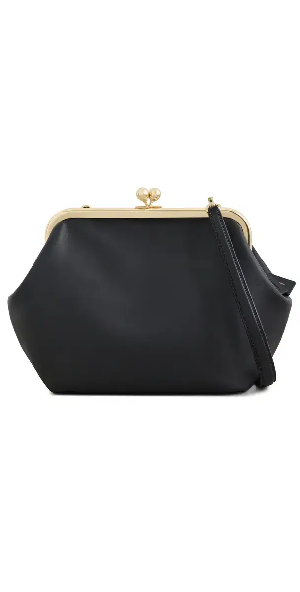 Coach Kisslock Frame Bag 27 Shoulder Bag Black One Size