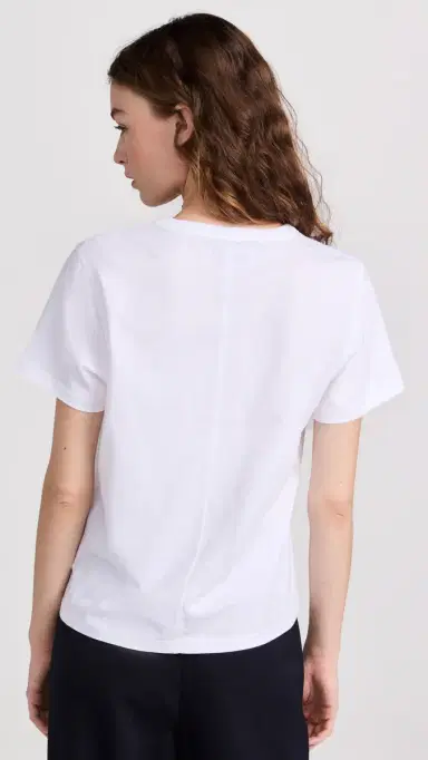 Sold Out NYC The Iconically oft Perfect Tee in White White | Thumbnail 3