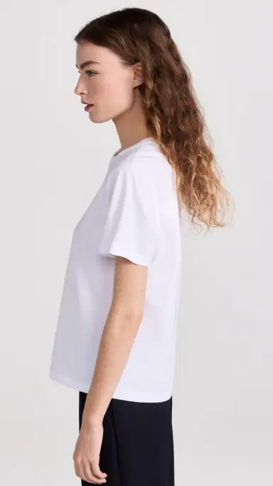 Sold Out NYC The Iconically oft Perfect Tee in White White | Thumbnail 4