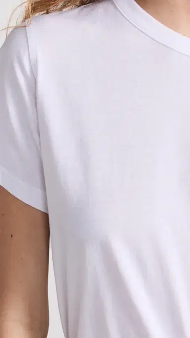 Sold Out NYC The Iconically oft Perfect Tee in White White | Thumbnail 6