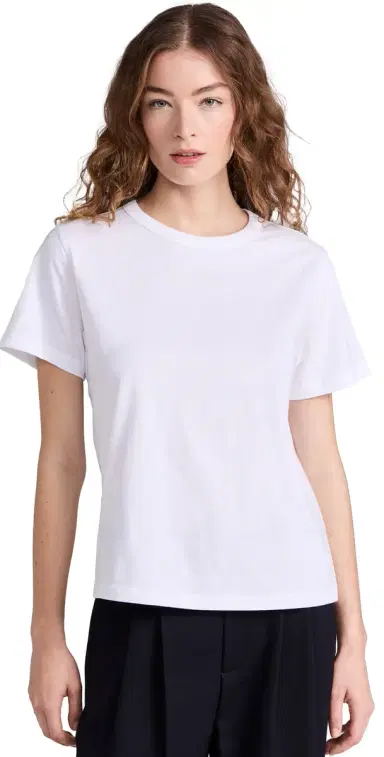 Sold Out NYC The Iconically oft Perfect Tee in White White | Thumbnail 1